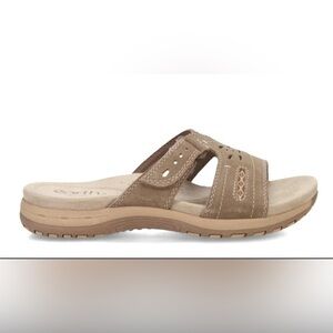 Earth Origins Sandals Slides Sedona Brown/Beige Sandra Womens Sz 8